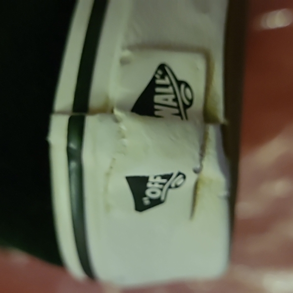 VANS Men's Checkerboard Off The Wall Sneakers - Picture 4 of 7